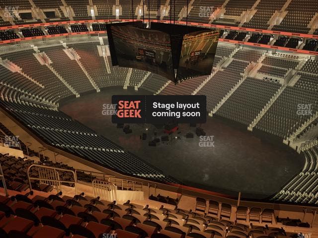 Xfinity Mobile Arena - Section 204 A Seat View