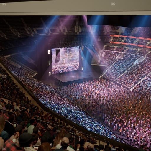 Xfinity Mobile Arena - Section 204 A Seat View