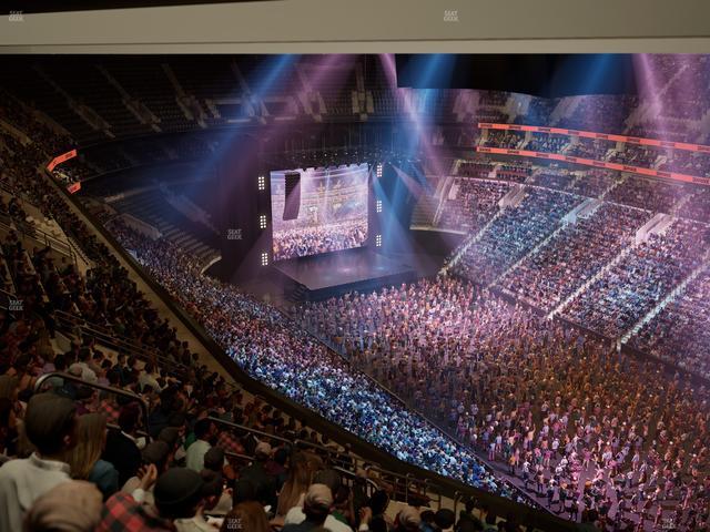 Xfinity Mobile Arena - Section 204 A Seat View