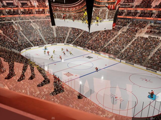 Xfinity Mobile Arena - Section 204 A Seat View