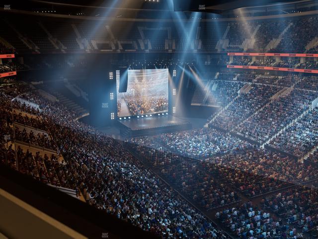 Xfinity Mobile Arena - Section 204 A Seat View