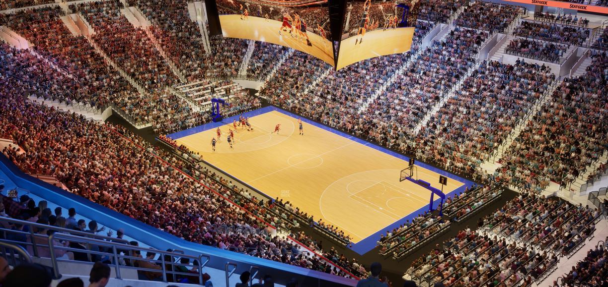 Xfinity Mobile Arena - Section 204 A Seat View