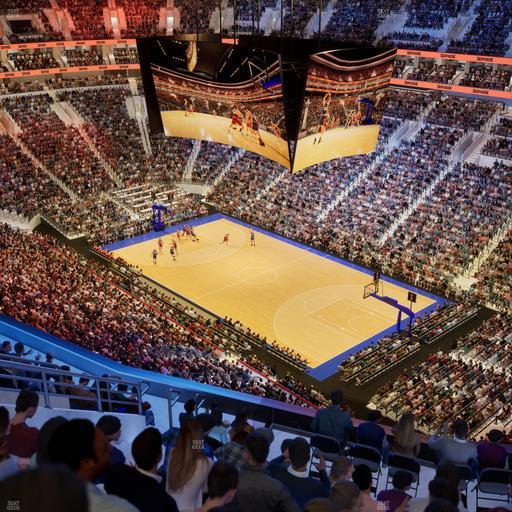 Xfinity Mobile Arena - Section 204 A Seat View