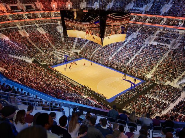 Xfinity Mobile Arena - Section 204 A Seat View