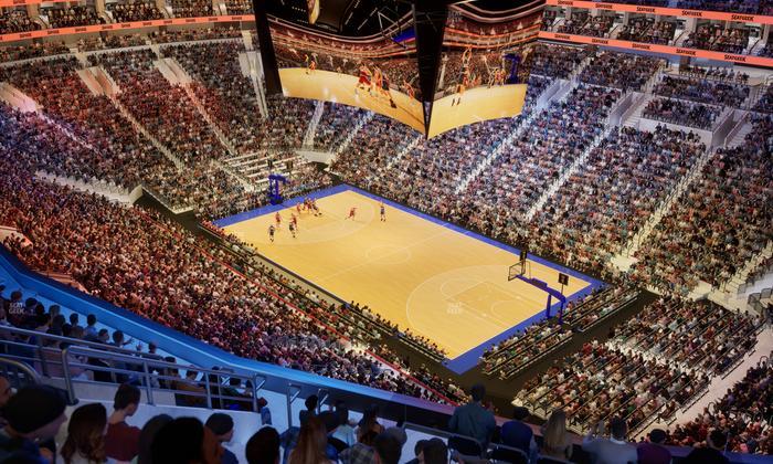 Xfinity Mobile Arena - Section 204 A Seat View