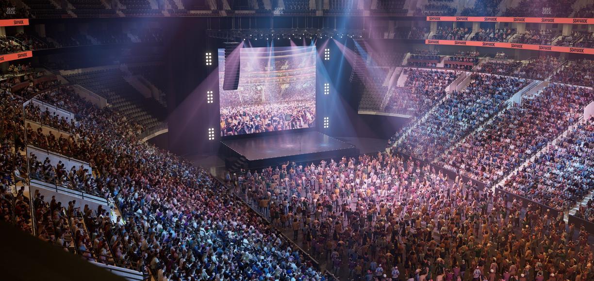 Xfinity Mobile Arena - Section 204 A Seat View