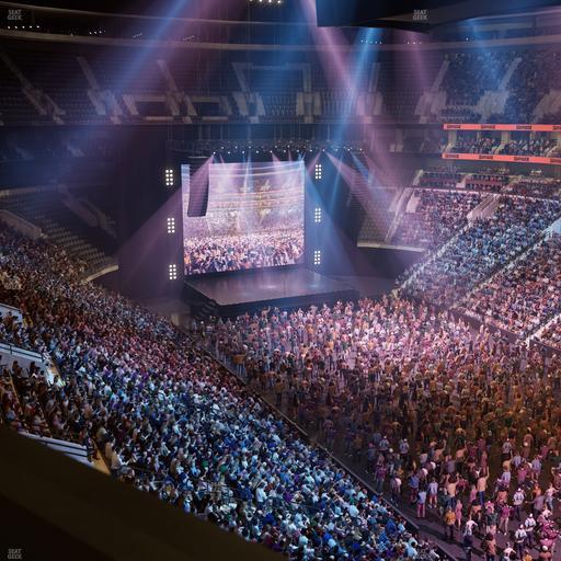 Xfinity Mobile Arena - Section 204 A Seat View