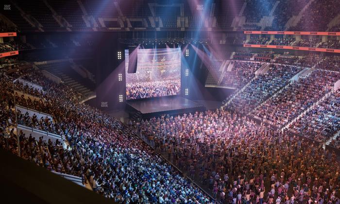 Xfinity Mobile Arena - Section 204 A Seat View