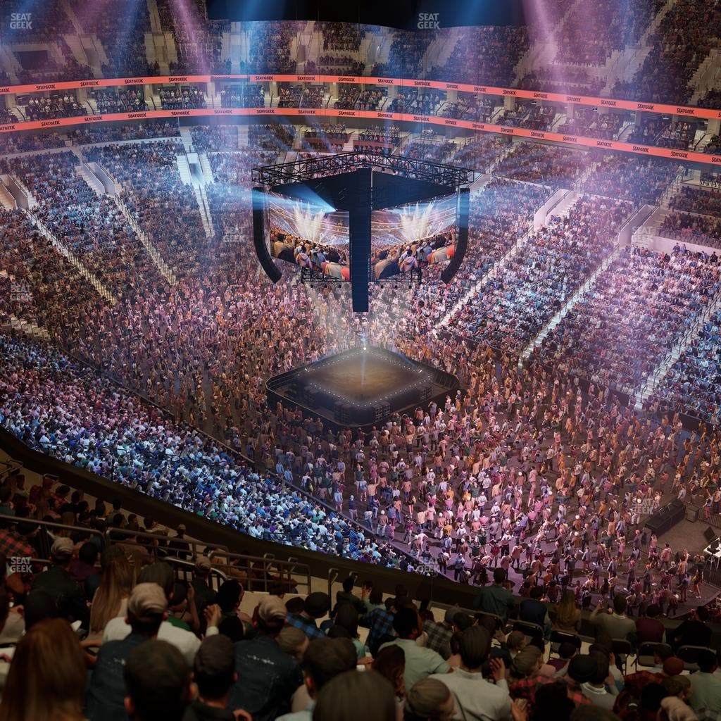 Xfinity Mobile Arena - Section 204 A Seat View