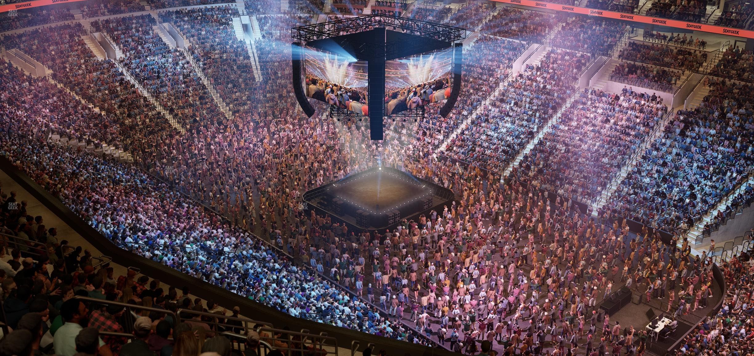 Xfinity Mobile Arena - Section 204 A Seat View