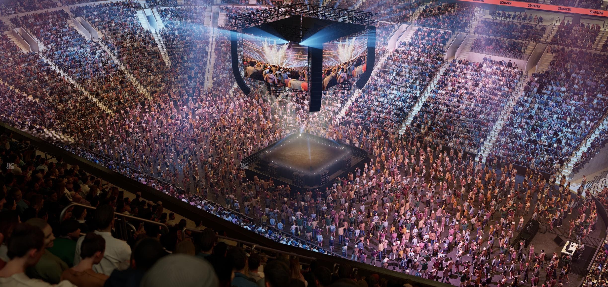 Xfinity Mobile Arena - Section 204 Seat View