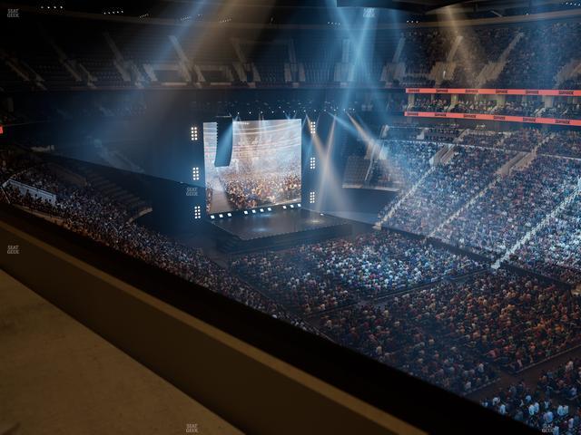 Xfinity Mobile Arena - Section 204 Seat View
