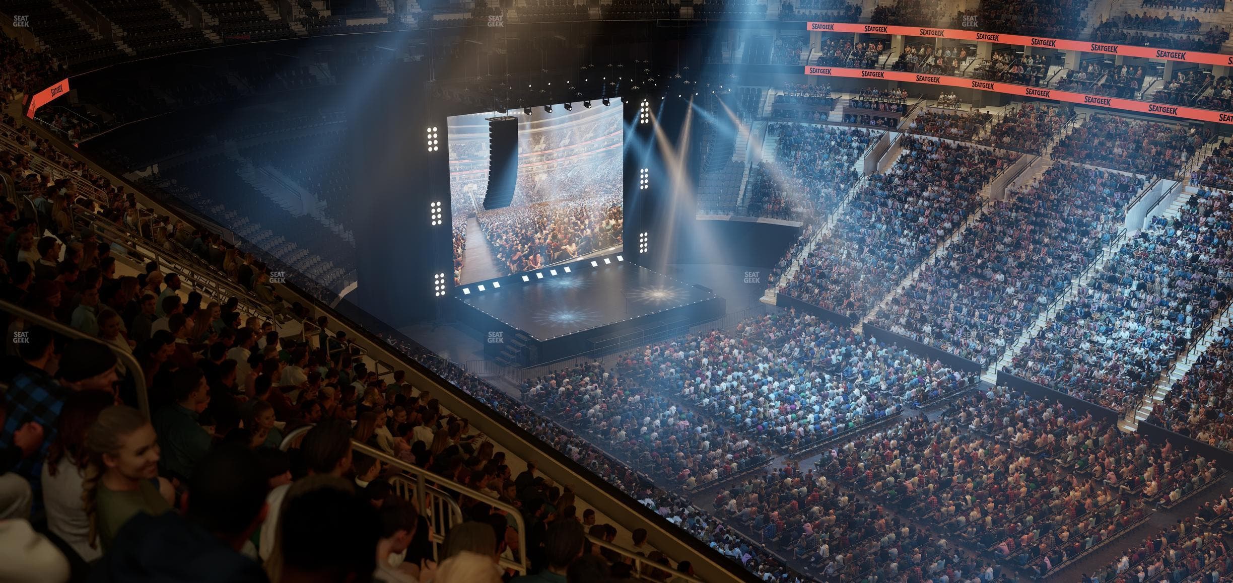 Xfinity Mobile Arena - Section 204 Seat View