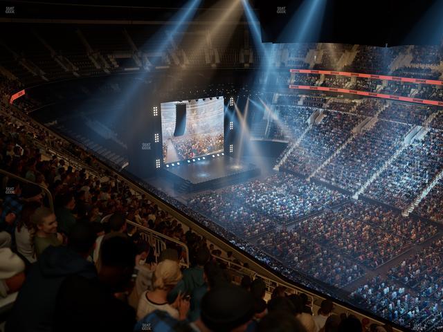 Xfinity Mobile Arena - Section 204 Seat View