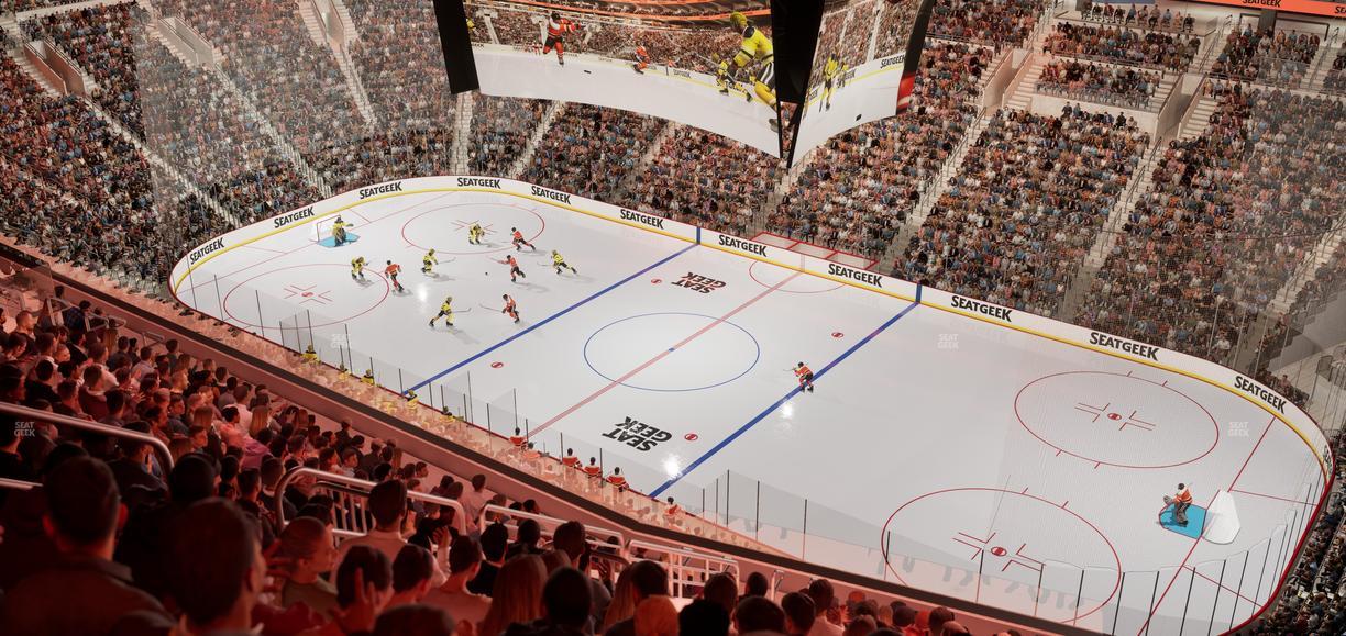 Xfinity Mobile Arena - Section 204 Seat View