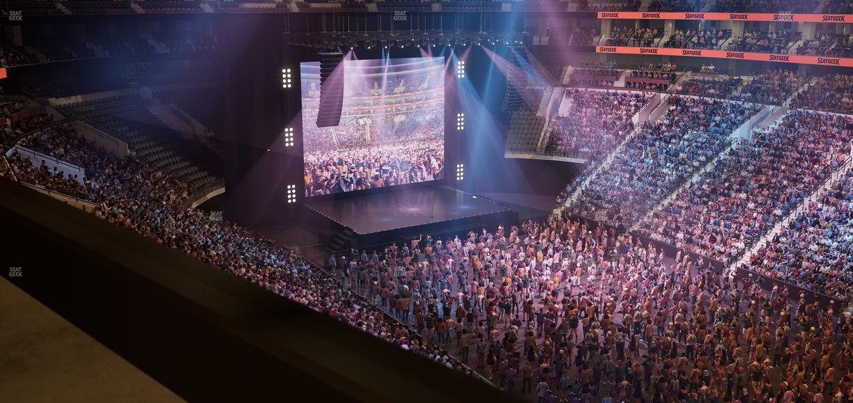 Xfinity Mobile Arena - Section 204 Seat View