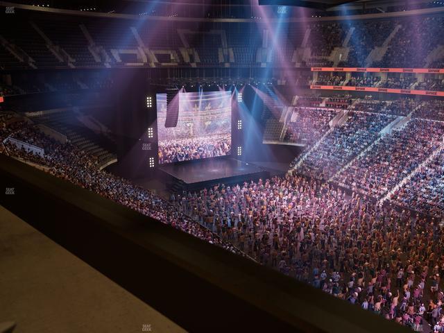 Xfinity Mobile Arena - Section 204 Seat View