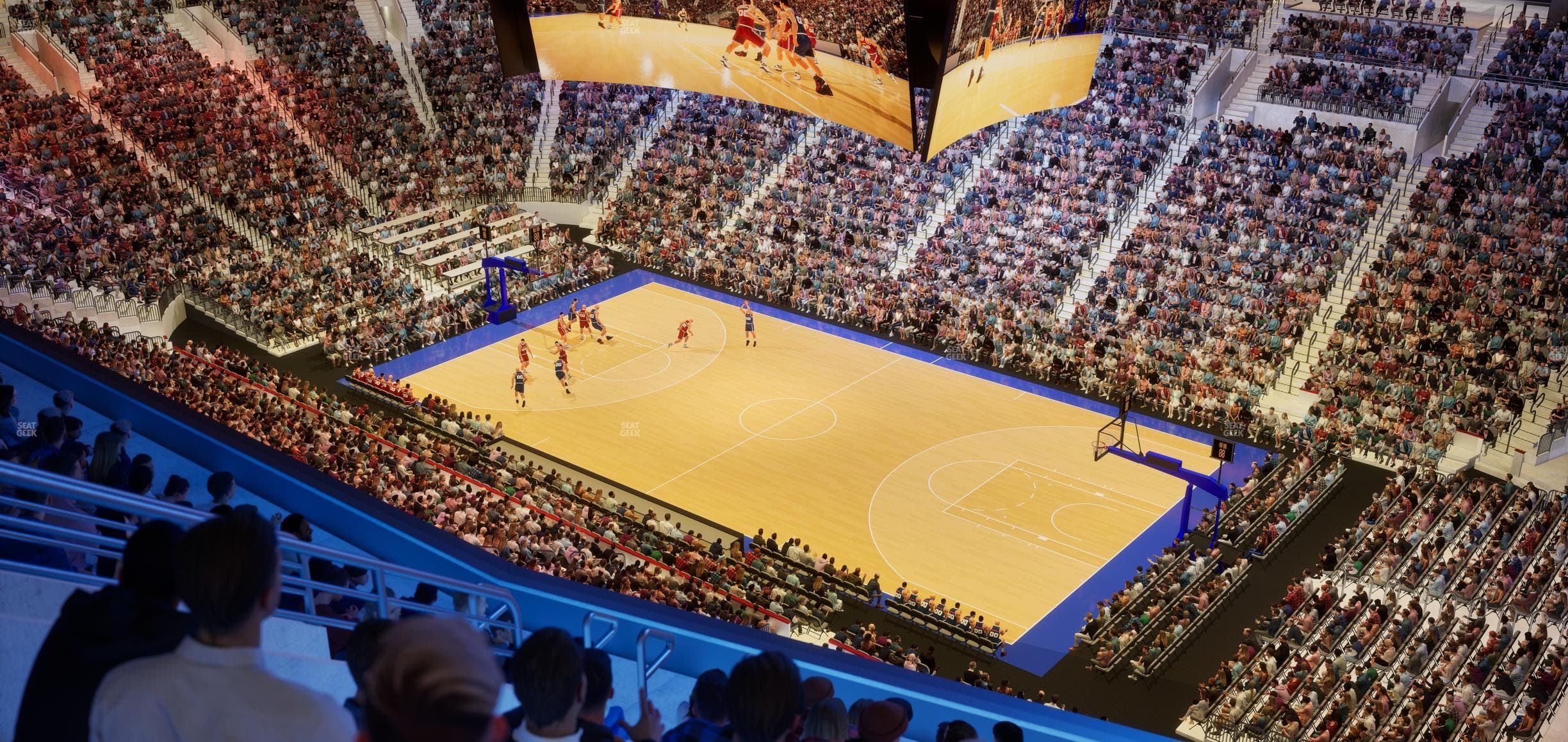 Xfinity Mobile Arena - Section 204 Seat View