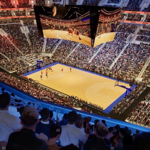 Xfinity Mobile Arena - Section 204 Seat View