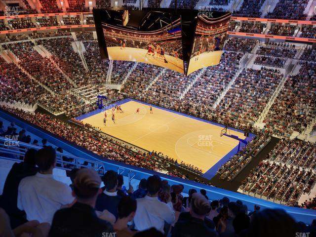 Xfinity Mobile Arena - Section 204 Seat View