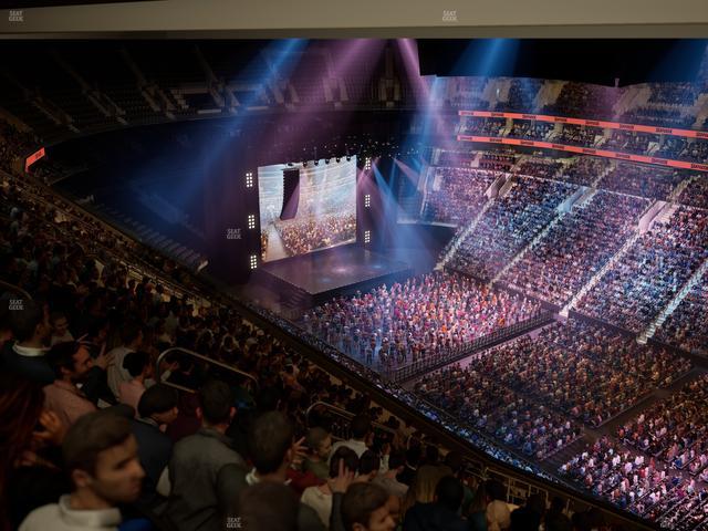 Xfinity Mobile Arena - Section 204 Seat View