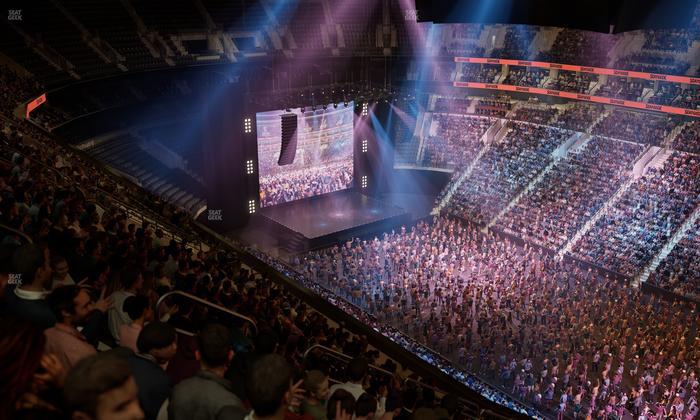 Xfinity Mobile Arena - Section 204 Seat View