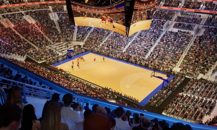 Xfinity Mobile Arena - Section 204 Seat View