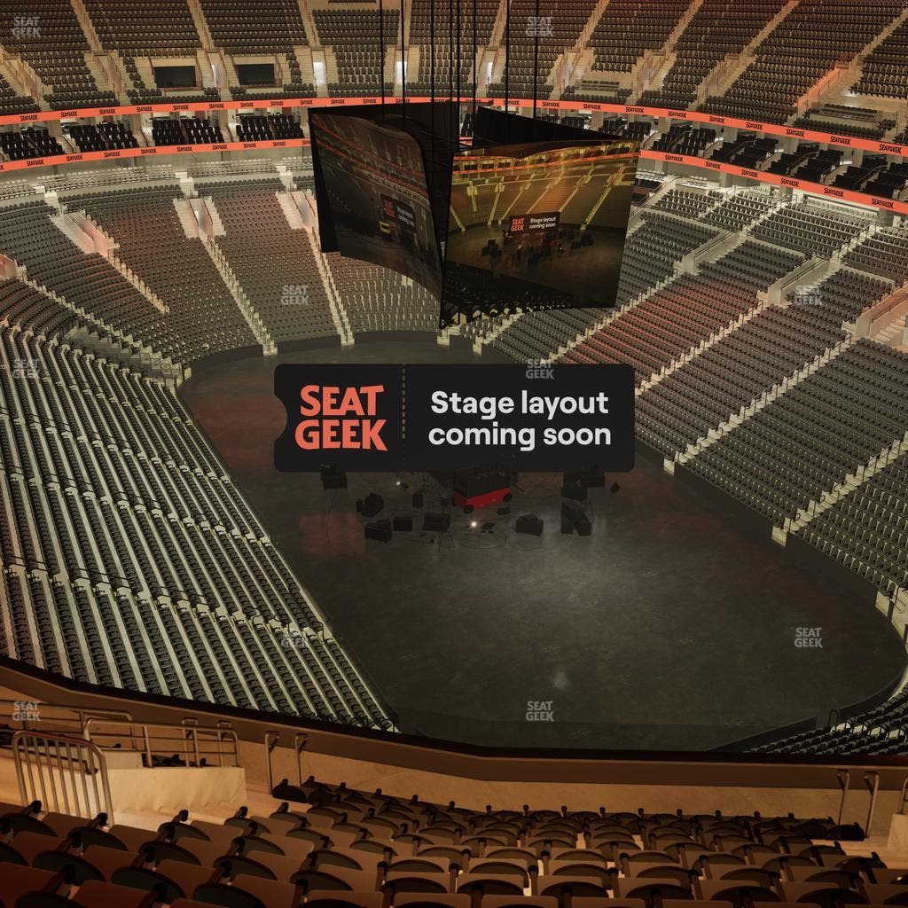Xfinity Mobile Arena - Section 205 A Seat View