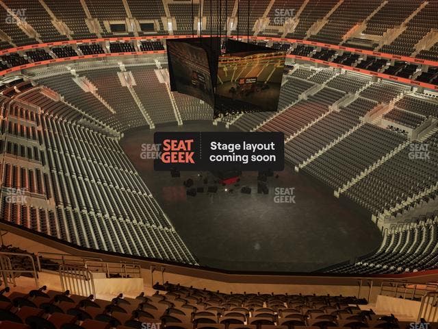 Xfinity Mobile Arena - Section 205 A Seat View