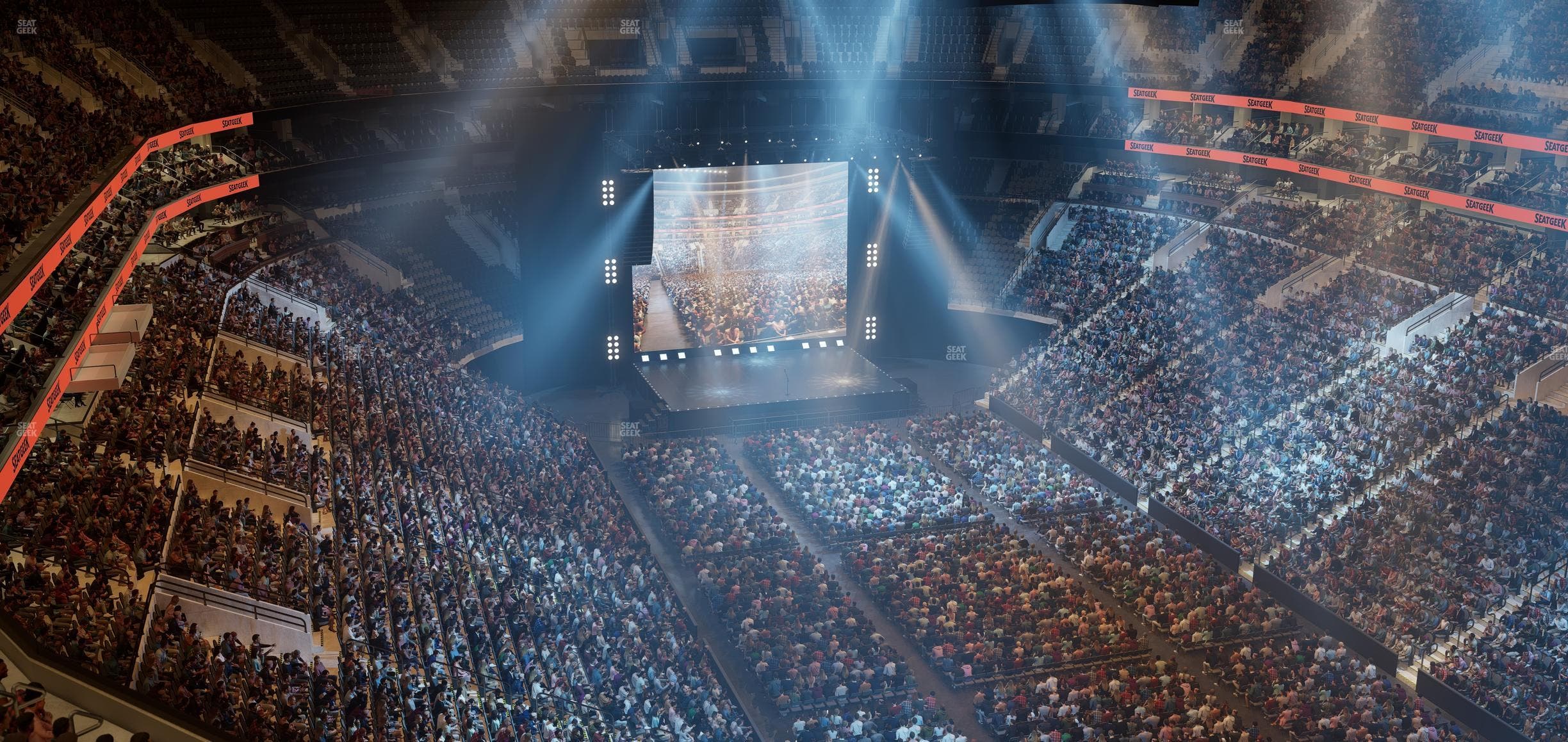 Xfinity Mobile Arena - Section 205 A Seat View