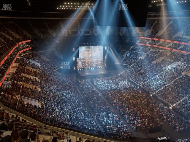 Xfinity Mobile Arena - Section 205 A Seat View