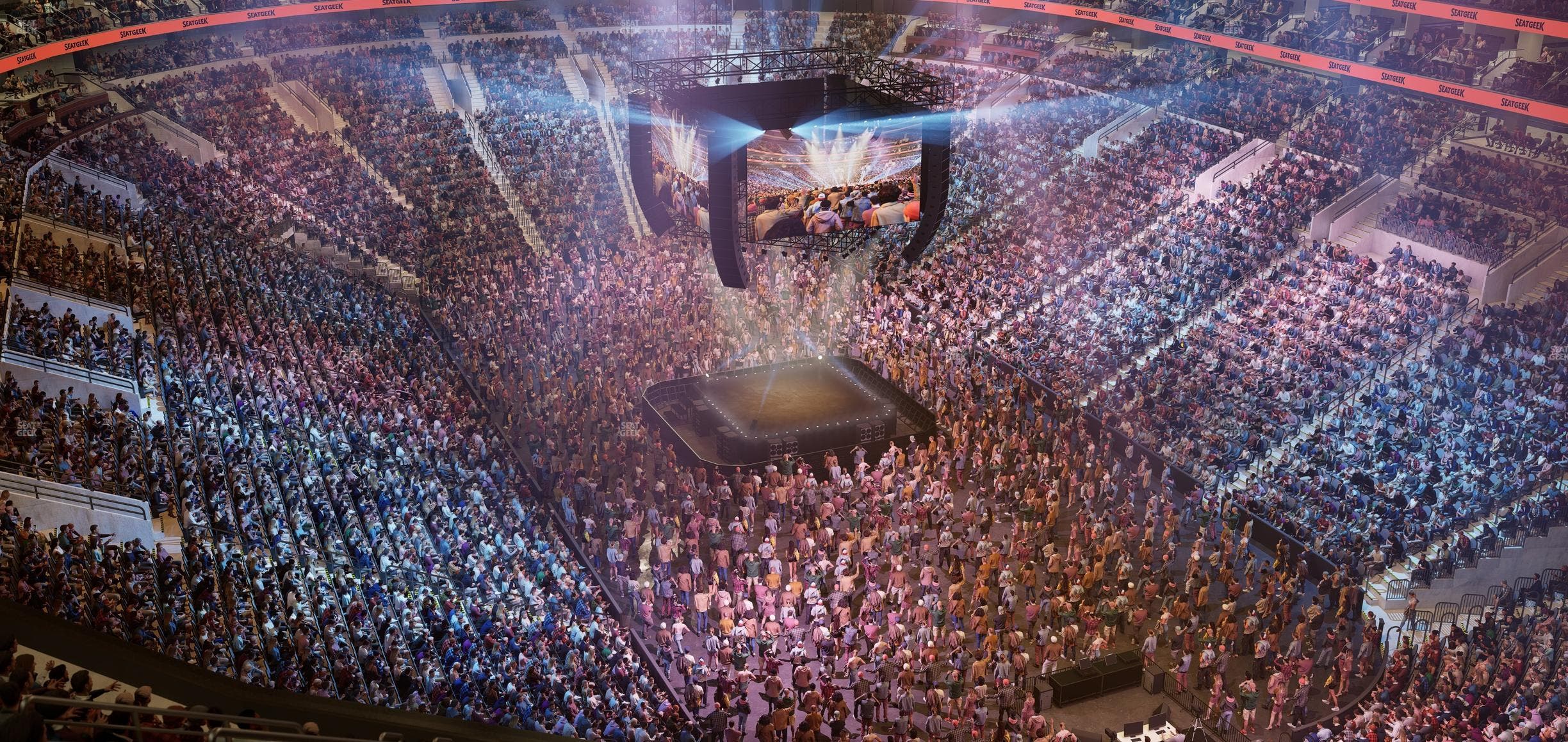 Xfinity Mobile Arena - Section 205 A Seat View