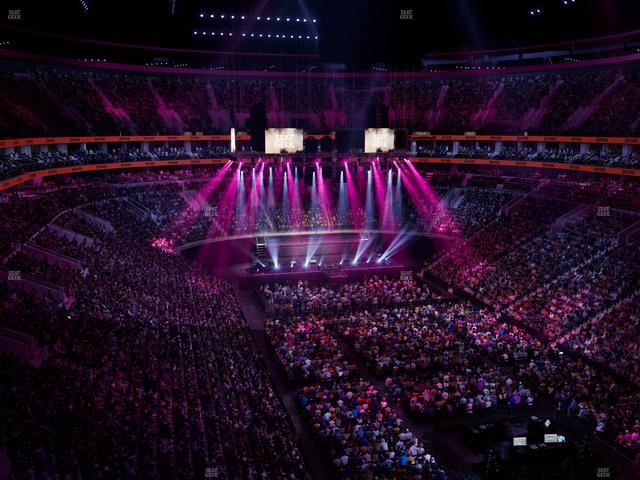Xfinity Mobile Arena - Section 205 A Seat View