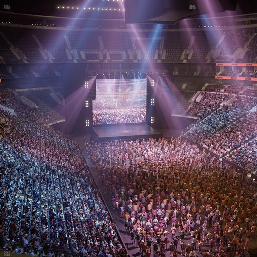Xfinity Mobile Arena - Section 205 A Seat View