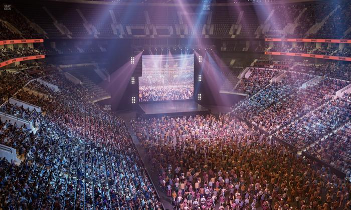 Xfinity Mobile Arena - Section 205 A Seat View