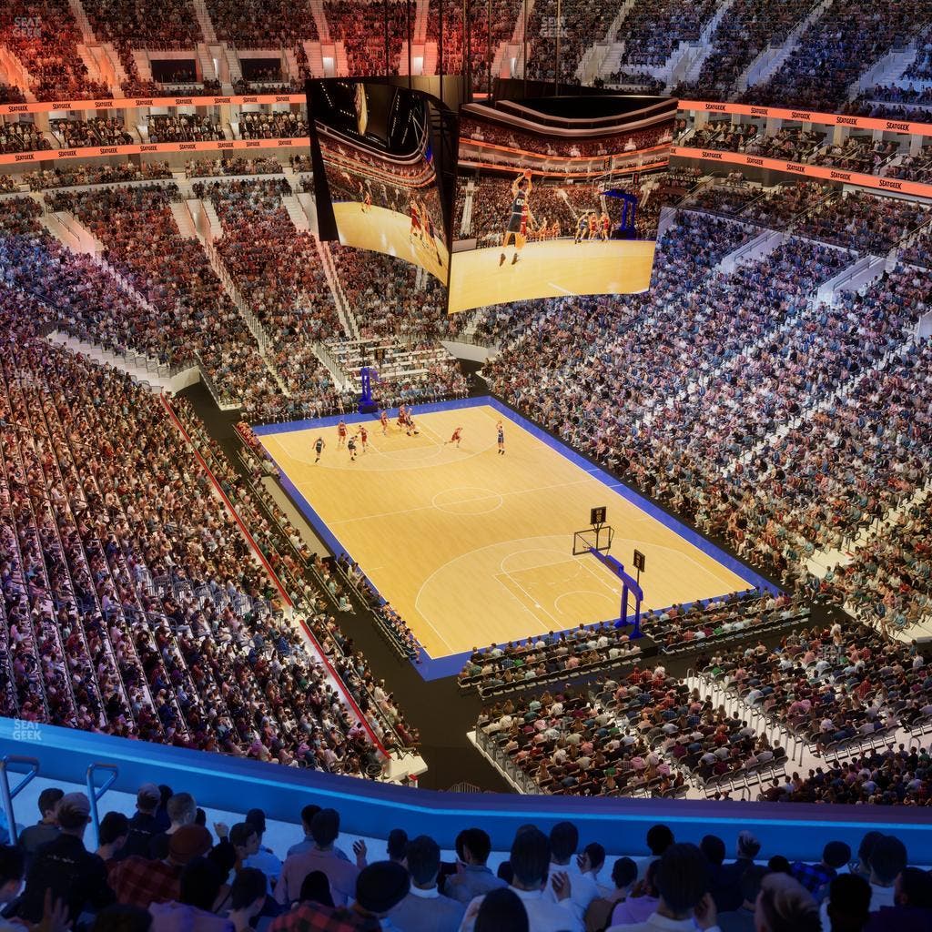 Xfinity Mobile Arena - Section 205 A Seat View