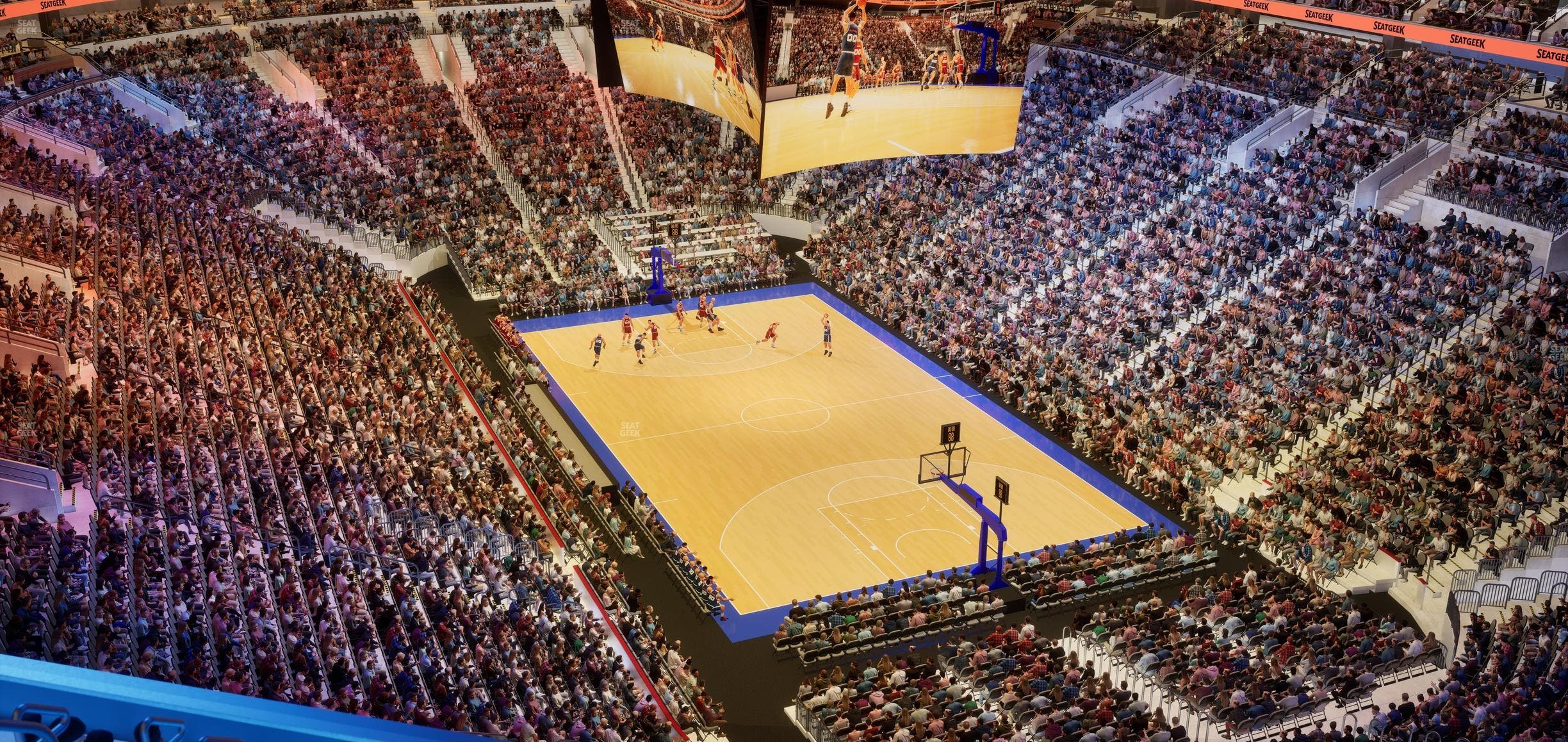 Xfinity Mobile Arena - Section 205 A Seat View