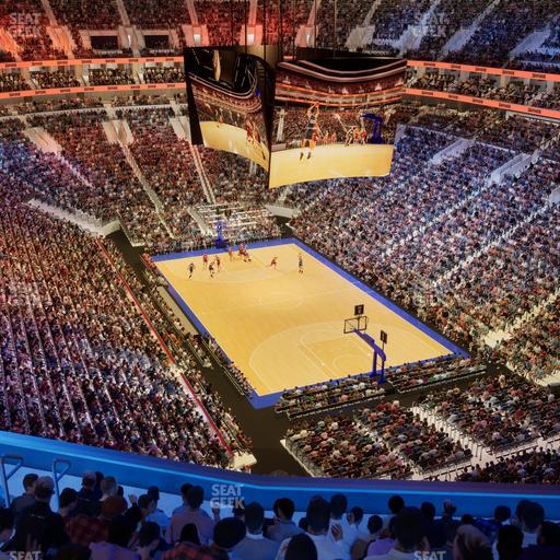 Xfinity Mobile Arena - Section 205 A Seat View
