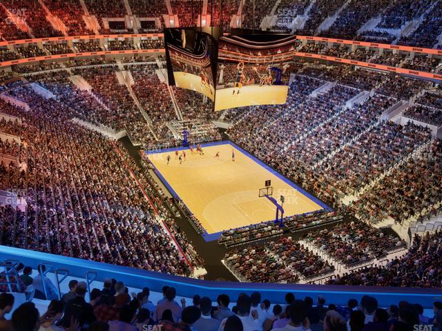 Xfinity Mobile Arena - Section 205 A Seat View