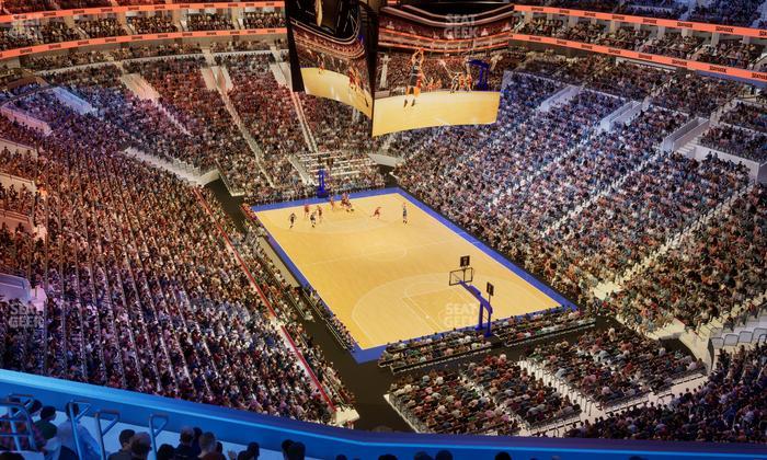 Xfinity Mobile Arena - Section 205 A Seat View