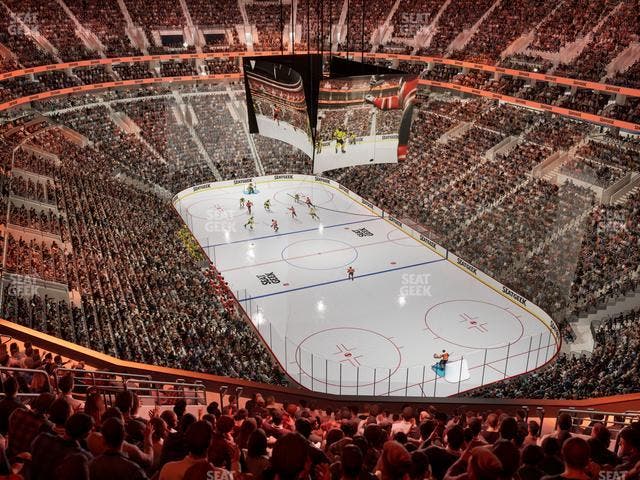 Xfinity Mobile Arena - Section 205 A Seat View