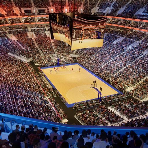 Xfinity Mobile Arena - Section 205 A Seat View