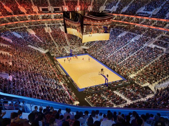 Xfinity Mobile Arena - Section 205 A Seat View