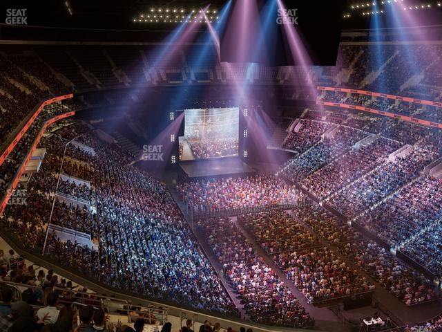 Xfinity Mobile Arena - Section 205 A Seat View