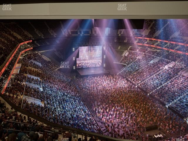 Xfinity Mobile Arena - Section 205 A Seat View