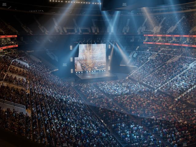 Xfinity Mobile Arena - Section 205 Seat View