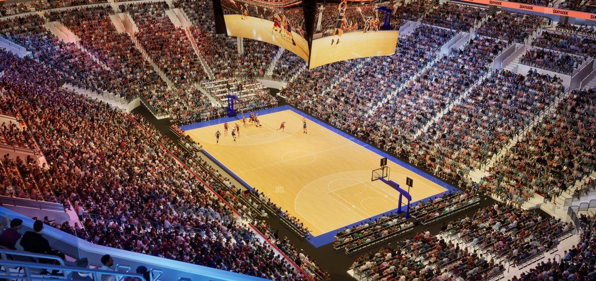 Xfinity Mobile Arena - Section 205 Seat View