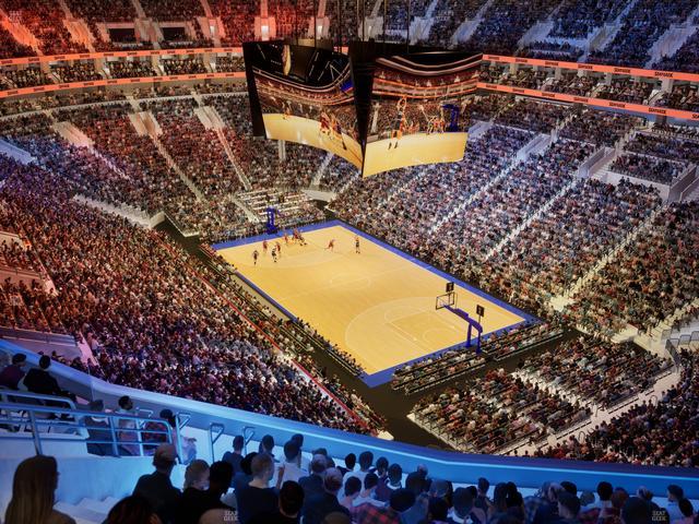 Xfinity Mobile Arena - Section 205 Seat View