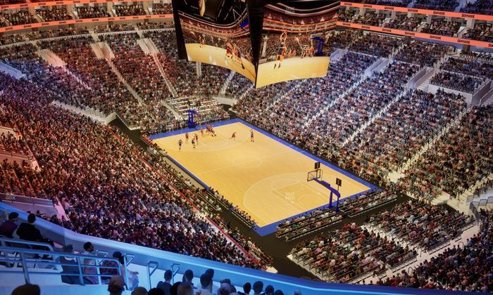 Xfinity Mobile Arena - Section 205 Seat View