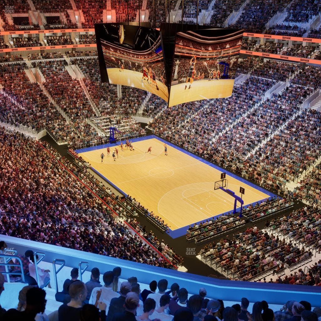 Xfinity Mobile Arena - Section 205 Seat View